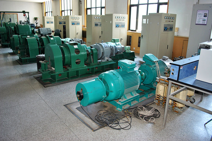 高石碑镇某热电厂使用我厂的YKK高压电机提供动力